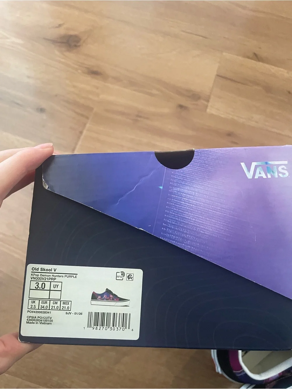 K-pop demon hunters vans